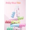 COLORGRAM Fruity Glass Tint 08 Lovely Raspberry | | Lip Plumper l Glossy Dewy Lip Gloss, Highly Pigmented Raspberry Red Shade with Glowing effect, Buildable & Blendable 0.11 Oz.