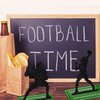 9 Pieces Football Table Centerpiece Football Party Decorations Football Player Silhouette Centerpieces, 8 Inches and 3 Styles