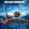 Finger Rock Nuclear Submarine Building Set, WW2 Historical Military Series Submarine Model Set, Collection Birthday Gifts Toy for Boys and Kids 8+ (519 Pieces)