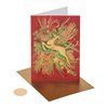 Papyrus Holiday Cards Boxed with Envelopes, Warm Wishes, Gold Reindeer (12-Count)