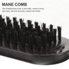 Combs Straightening Comb Clamp Brush Double Sided Straightener Brush Straightening Brush Straightener Brush for Women Double Sided Brush Mane Hair