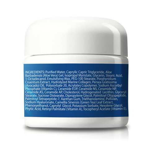 Beverly Hills Max Cream - 2 Month Supply - Anti Aging Cream with Vitamin C, E, & A - Lift & Firm with Anti Wrinkle Moisturizer Formula - Support Skin Stem Cell Longevity - Anti Aging Collagen Cream