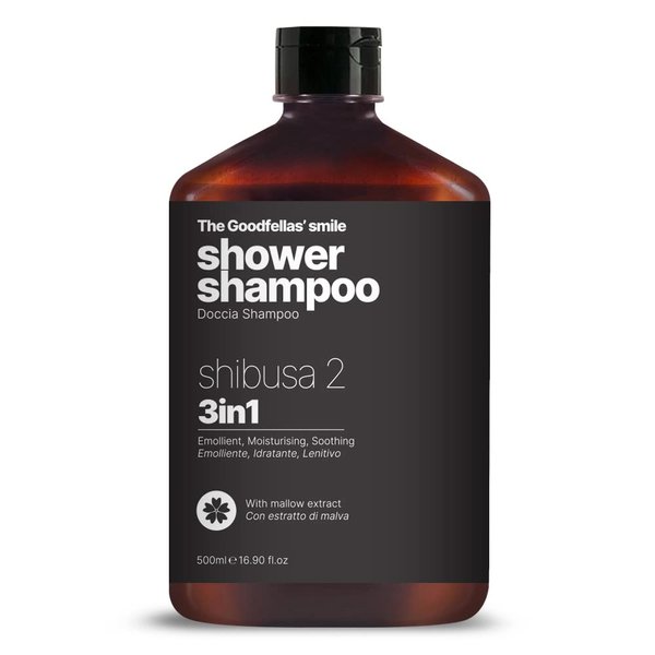 The Goodfellas' smile, Luxury 3 iin 1 Body Wash and Hair Shampoo for Men, 17 Fluid Oz. - Made in Italy (Shibusa 2)