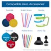 Tervis Travel Lid Made in USA Double Walled Insulated Tumbler Travel Cup Keeps Drinks Cold & Hot, Fits 24oz Tumblers & 16oz Mugs, Red