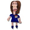 Nancy Pelosi Dog Toy for All Breeds | Crazy Nancy Chew Toy with Squeaker, Republican Gag Gift, Triple Stitched Durable Polyester, 12” Small