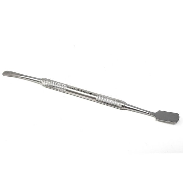 A2Z - Makeup Spatula Tool - Professional Beauty Stainless Steel Cosmetics Mixer Long Metal Spatula Depotting, Scraping, Mixing Makeup & Skincare Tools - For Makeup Artists (SPECIAL EFFECTS #PR3)