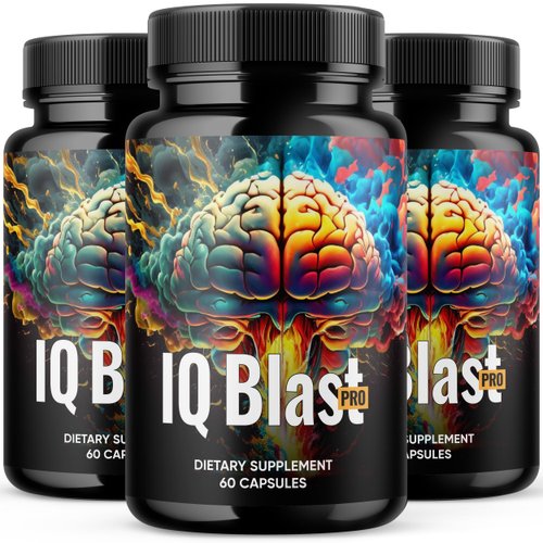 IQ Blast Pro Official - IQblast Pro Supplement Capsules, Brain Pills for Memory and Focus, IQblastpro Blaster Premium Clarity Support Advanced Formula Reviews All Natural Ingredients (3)