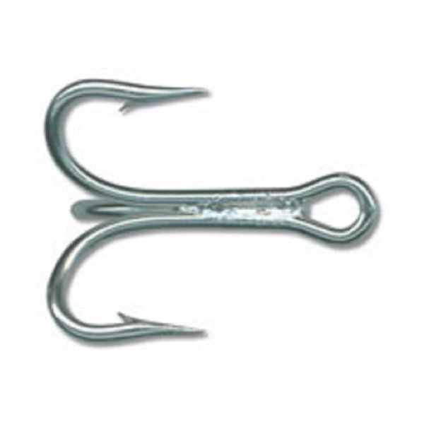 Mustad Classic 3 Extra Strong Treble Hook with Short Shank (Pack of 25), DuraSteel, 4/0
