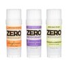 ZERO Deodorant – Oxygen Powered De-Stinkerizer – Long Lasting, All Natural, Baking Soda Free, Aluminum Free, Safe for Sensitive Skin, Safe for Kids, Shea Butter Solid (Most-Popular 3-Pack)