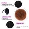 MISSSPECIAL Afro Puff Drawstring Ponytail Extension for Black Women 9A Synthetic Afro Puff Ponytail for Natural Hair, Clip On Kinky Drawstring Ponytail Hair Bun (30#, Afro Puff Medium Size)
