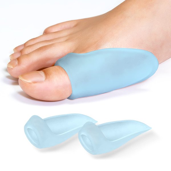 Promifun Bunion Cushions and Protectors, 12 Pieces of Bunion Pads and Cushions, Bunion Corrector for Big Toe, Relieve Foot Pain from Friction, Rubbing and Pressure
