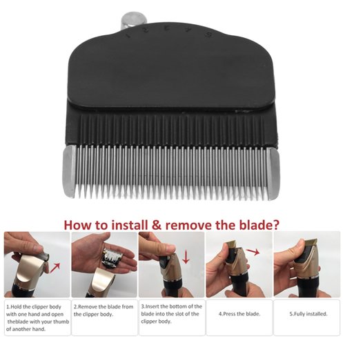 Generic Adjustable Ceramic and Stainless Steel Tufting Clippers Replacement Blade, Electric Carpet Trimmer Replacement Head, with Five Gears, for High Temperature Resistance, Genericfqwe19ox2y