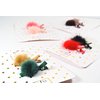 Baby Girl Hair Clip/Pom Pom Hair Clip 2 Pieces Set/Girl hair clip(Burgundy/Khaki)