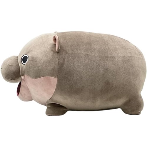 Moo Deng Hippo Plush Toys, MooDeng Stuffed Animals, Moo Deng Hippopotamus Plushie Doll, Cute Soft Stuffed Pillow for Kids Fans Christmas Birthday Gift