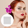 495pcs Face Gemstones, Non Piercing Nose Stud Stickers Silver Eyebrow Stud Stickers Lip Studs Stick on Face Rhinestones Diamond Stickers Cool Punk Y2K Makeup Patches for Women Men