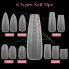 LIONVISON Coffin Nails Tips Long: No C Curve GuideLines Nail Tips for Acrylic Nails, Full Cover Press on Nail tips, Full Matte Fake Nail Extension Tips for Beginners DIY Nail Salon, 12Sizes, 240PCS