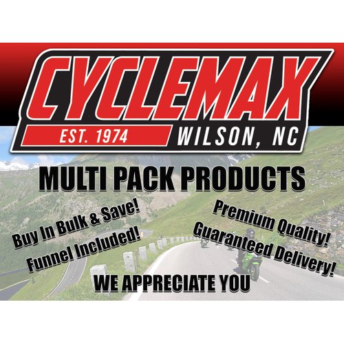 Cyclemax Three Pack for Kawasaki Oil Filter 52010-1053 Contains Three Filters and a Funnel