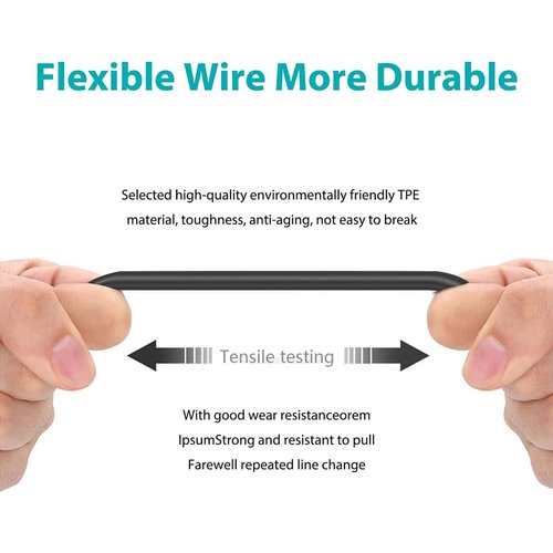 Dysead 5ft/1.5m UL Listed AC Power Cord Outlet Socket Cable Plug Lead for Coby TFTV1524-R TFTV1524 15 15.4 Digital TFT LCD LED Monitor