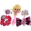 Townley Girl L.O.L Surprise Hair Accessories Box|Gift Set for Kids Girls|Ages 5+ (5 Pcs) Including Hair Bow, Hair Scrunchie & Brush, Button Pin & More, for Parties, Sleepovers and Makeovers