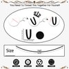 Umrah Mubarak Banner, Muslim Eid Party Decorations, Eid Mubarak Banner, Haji Mubarak Party Decor, Islamic Festival Party Decor Supplies Black Gold