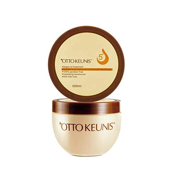 OTTO KEUNIS 5+ Moroccan Argan Oil Hydrating Mask Parabens free 500 ml 16.9 floz