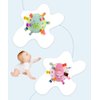 Inchant Baby Balls Soft Plush Rattle Comforter Toy - Kids Infant Early Educational Plush Tag Baby Ball for Ages 6 Months to 1, 2 Year Old boy and Girls