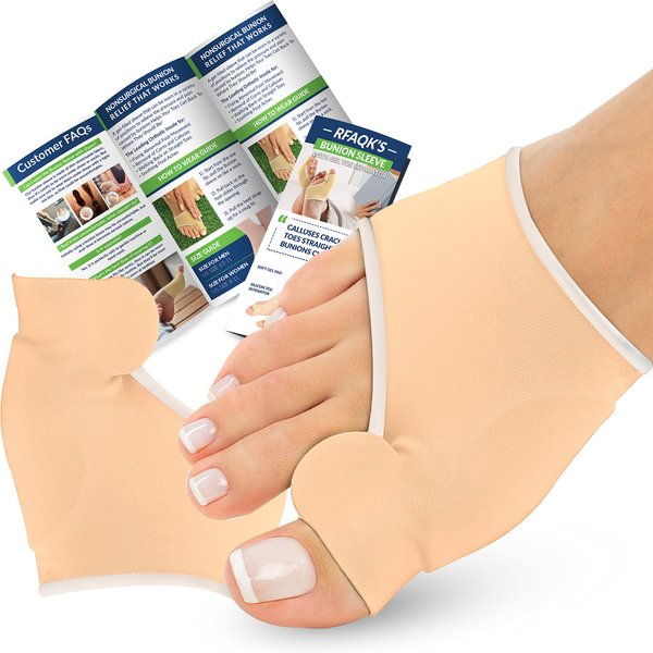 2 PCs Bunion Sleeves for Women Big Toe and Bunion Relief