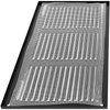 12" x 6" Inch Black Air Vent Cover - Quality Steel Return Air Grilles - for Ceiling and Sidewall - HVAC - with Protection Screen (11.81''x5.90'' Inch, Black)