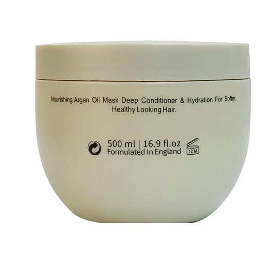 KERATIN BAR Hair Mask Deep Conditioner Treatment, Keratin Protein, Collagen, Repair & Dry Damaged Hair, All Hair Types, Vitamin (Argan Oil Hair Mask)
