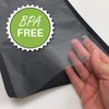 50 Pint 6" X 10" FoodVacBags Black & Clear Vacuum Sealer Storage Bags/Pouches, BPA Free, Perfect for Sous Vide and FoodSaver