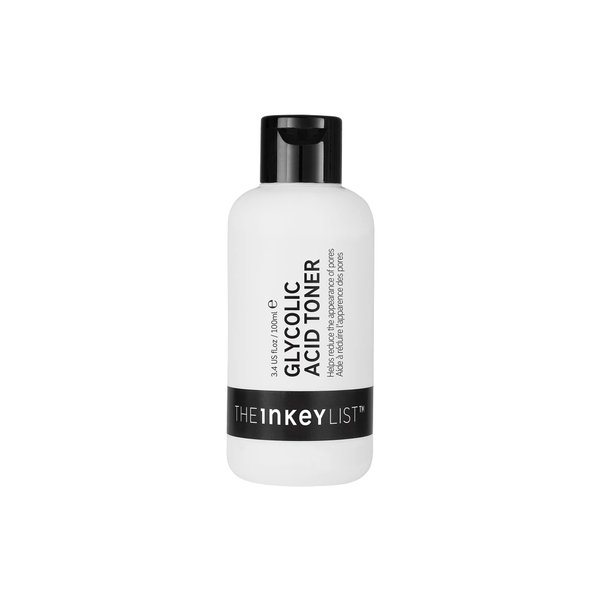 The INKEY List Glycolic Acid Toner, Exfoliator to Reduce Pore Size, Blur Fine Lines and Even Skin Tone, 3.38 fl oz