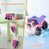 Toddler Toys for 1 Year Old Girl, Dump Truck Toys and Mixer Cement, BPA Free, Phthalates Free, PVC, Outdoor Toys for Toddlers 1-3, Ideal Toy Cars for 1 2 3 4 Year Old Girls Christmas Birthday Gift