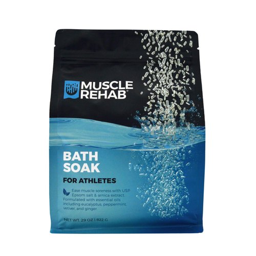 Epsom Salts with Magnesium for Soaking for Pain-Muscle Recovery Bath Soak, Arnica, Turmeric and Essential Oils - Muscle Recovery Soak Bath, Muscle Relief & Joint Soother, Foot Baths 29oz Muscle Rehab