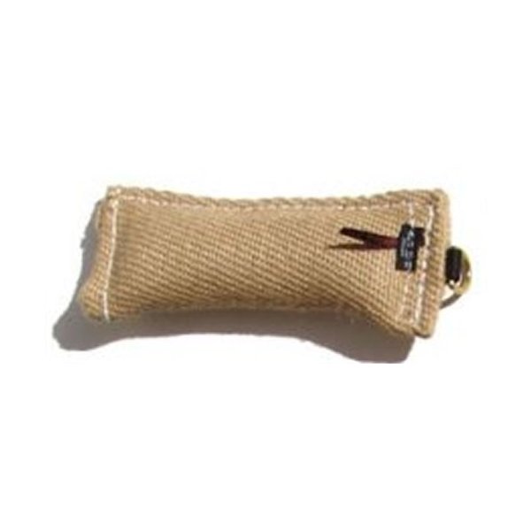 Redline K9 Jute Tugs with O-Ring 3" x 8" Dog Tug Toy