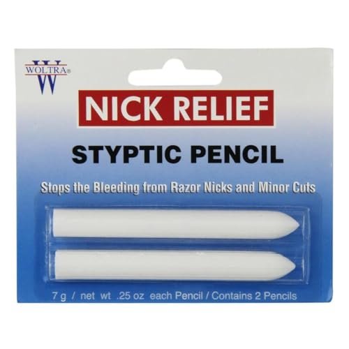 Nick Relief Styptic Pencil Twin Pack