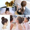 4 Pcs Magic Hair Bun Maker-Donut Bun Maker for Hair，Ballet Bun for Women and Kids