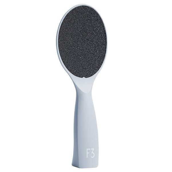 F3 Systems, Self-Standing Emery Foot File, Double-Sided Pedicure Tool, Effective for Cracked Heel, for Wet & Dry Feet, Pedicure, Hygienic Exfoliating, Callus Remover, Foot Scrubber, Professional Care