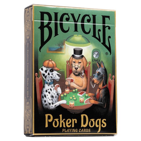 Bicycle Poker Dogs Playing Cards