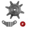 Vgoohobby 1.9 2.2 inch Beadlock Wheel Hub Assembly Tool Beadlock Rim Install Tools Compatible with Traxxas TRX4 TRX6 Axial SCX10 Redcat Gne8 1/10 RC Crawler (Titanium)