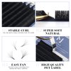 M J JOMAY Eyelash Extensions Lashes Easy Fan Volume Lashes Mixed Tray 0.07 D Curl 8-16mm Self Fanning Volume Lashes Automatic Blooming Flower 2D~10D Lashes Long Lasting Blooming Lashes（Mix8-16)…