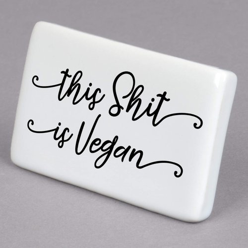 This Shit is Vegan Food Marker