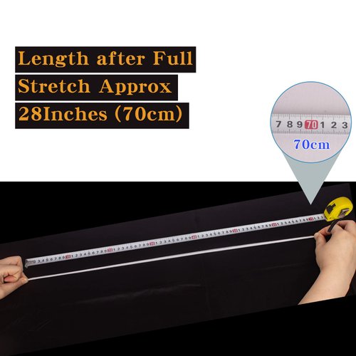 WeKen White Hair Nets,20 Pcs 28" Elasticity Invisible Elastic Mesh Hairnets for Women Sleeping Hair Bun Making Ballet Dancer Kitchen Food Service Wig Nets 70cm