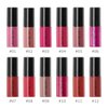LAMUSELAND Wholesale 12Pcs Travel Suit Waterproof Long Lasting Matte Lip Gloss Sample Size Liquid Lipstick Makeup Set