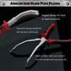 SPEEDWOX Glow Plug Pliers Removal Angled Jaw Glow Plug Connector Plier Clamp Remover Pliers Curved Jaw Pliers Glow Plug Socket Pliers for Diesel Engines Repair Glove Plugs