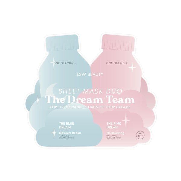 ESW Beauty Dream Team Sheet Mask Duo: For The Moisturized Skin Of Your Dreams
