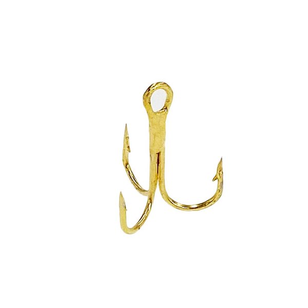 Treble Hooks Gold #16 100 Pieces