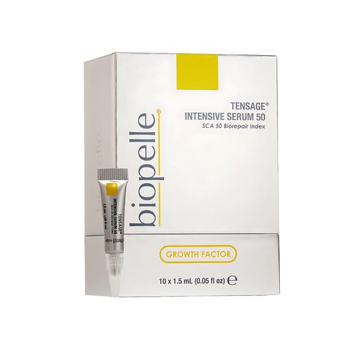Generic BiopelleBrand Tensage Growth Factor Intensive Serum 50, 10 Count(1.5ml) 0.05oz, Facial Serum with SCA 50 Biorepair Index