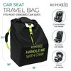 reperkid Premium Car Seat Travel Bag for Airplane - Durable, Universal Fit, Water-Resistant Gate Check Bag with Adjustable Carry Straps - for Safe and Hassle-Free Travel