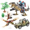 Mesiondy Building Blocks Toys Set 725 Pcs for Age 8 9 10 11 12 13 14 Years, Dinosaur Park World,Birthday Gifts for Boys and Girls……