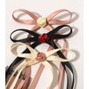 Chaormrey 6pcs Hair Bows Hair Clips for Women,Hair Ribbon with Long Tail hair clasp Hair Accessories for Women Wedding Party Gifts